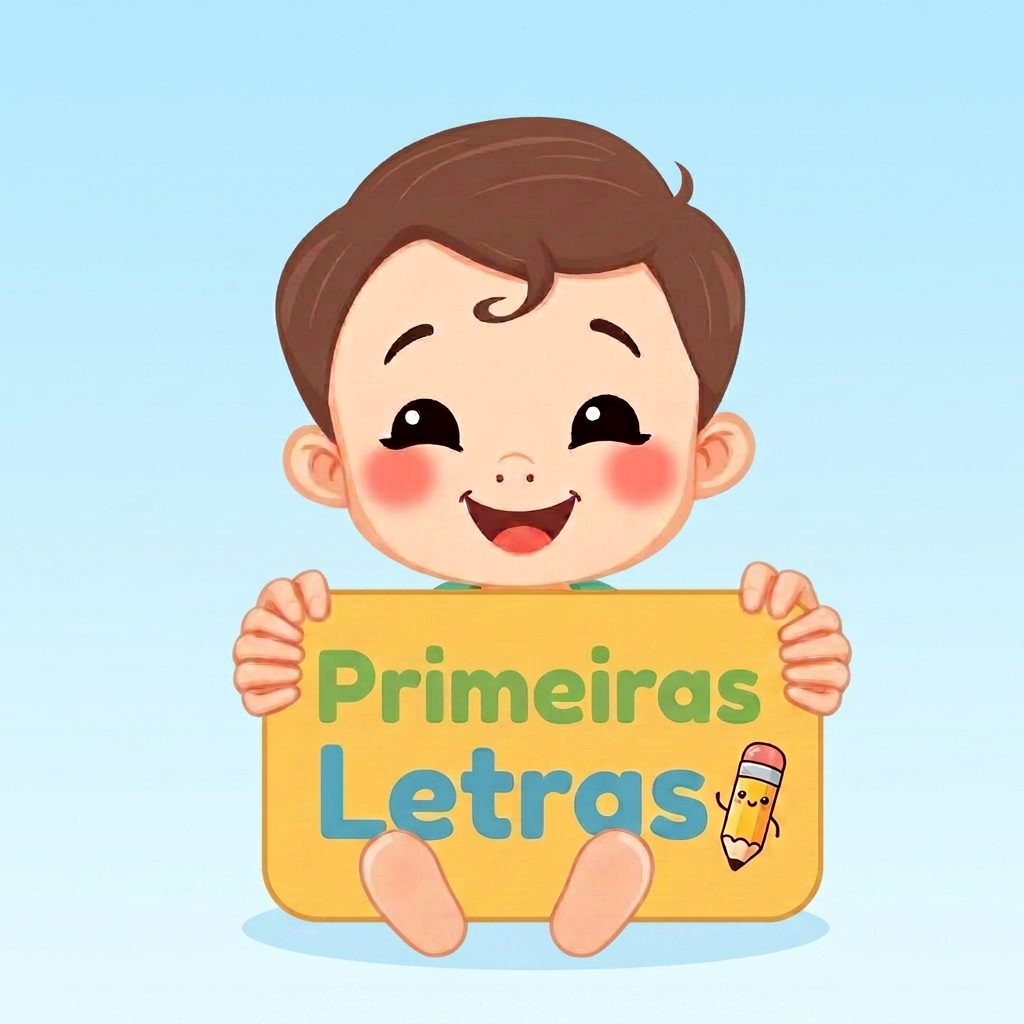 Criança feliz aprendendo a ler com o Método Primeiras Letras